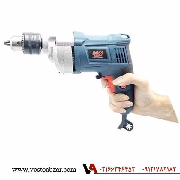 دریل 13 نیم تنه فلزی 1000 وات باس مدل BS-302