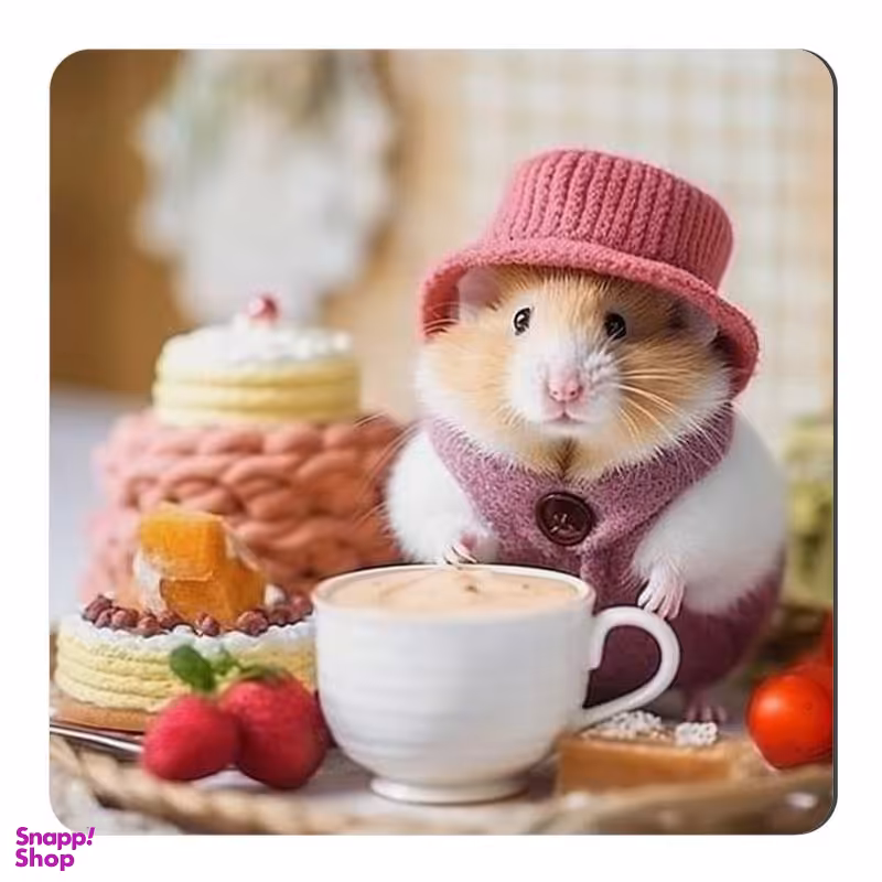 مگنت صباطرح مدل صبحانه همستر کدM471