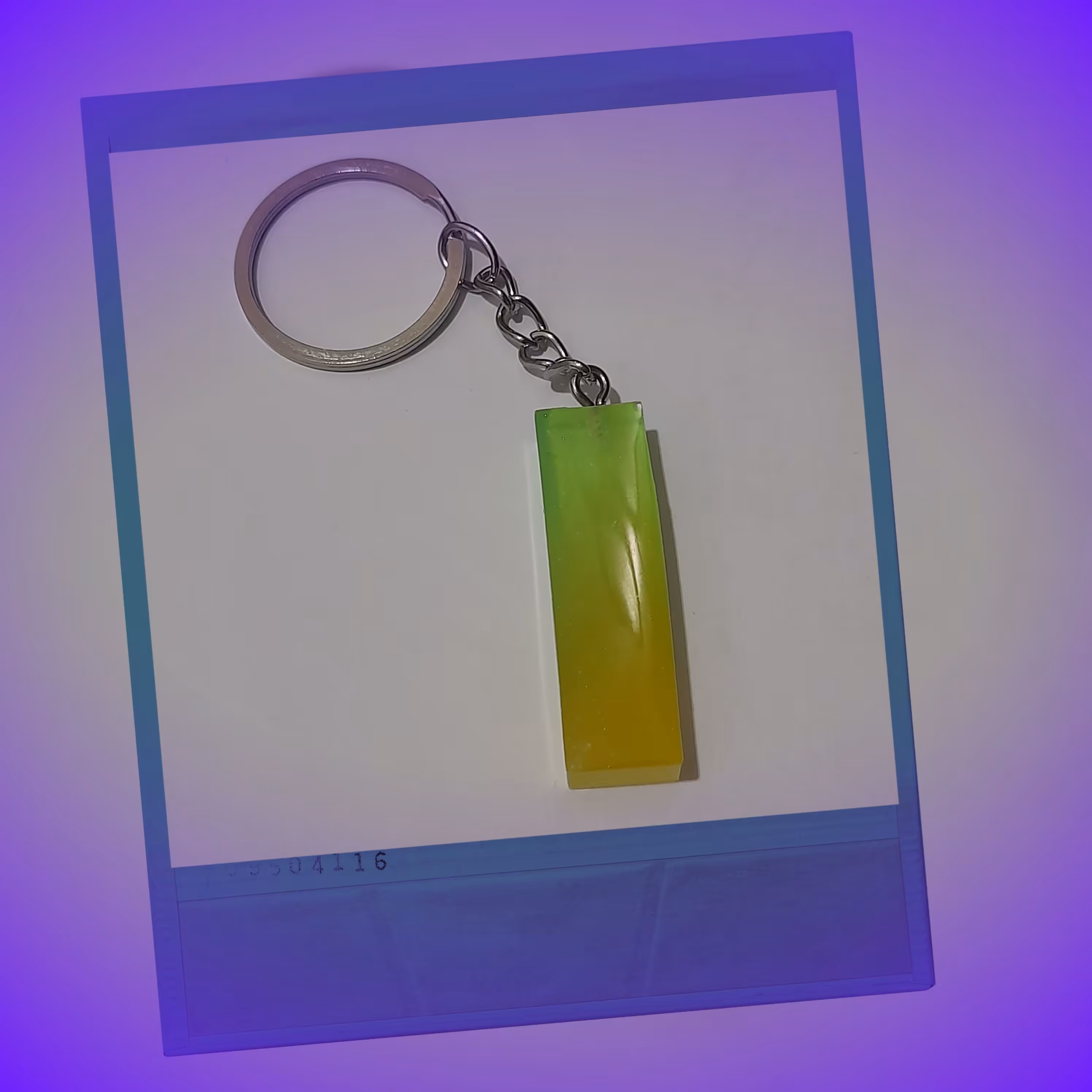 جاسویچی رزینی حروف انگلیسی i دو رنگه مات