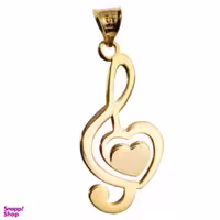 آویز گردنبند طلا 18 عیار رزا (Rosa) مدل N112