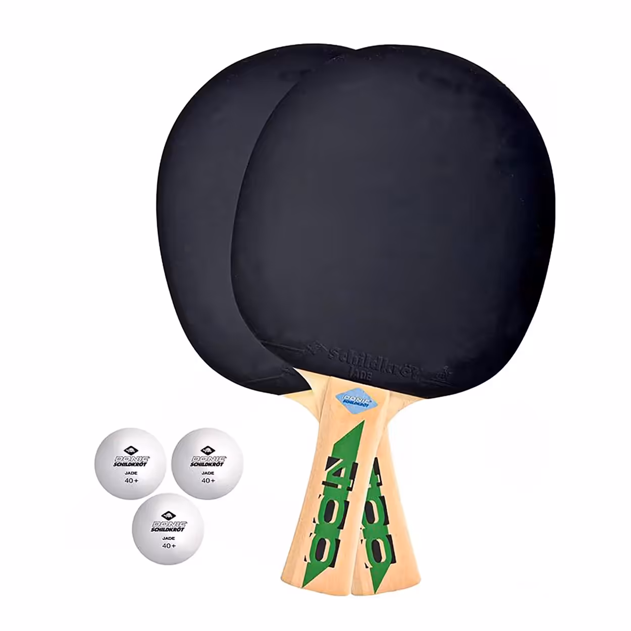 راکت پینگ پنگ دونیک شیلدکروت فیتزنر لاین 400 جفتی همراه با توپ OLK | دسته FL