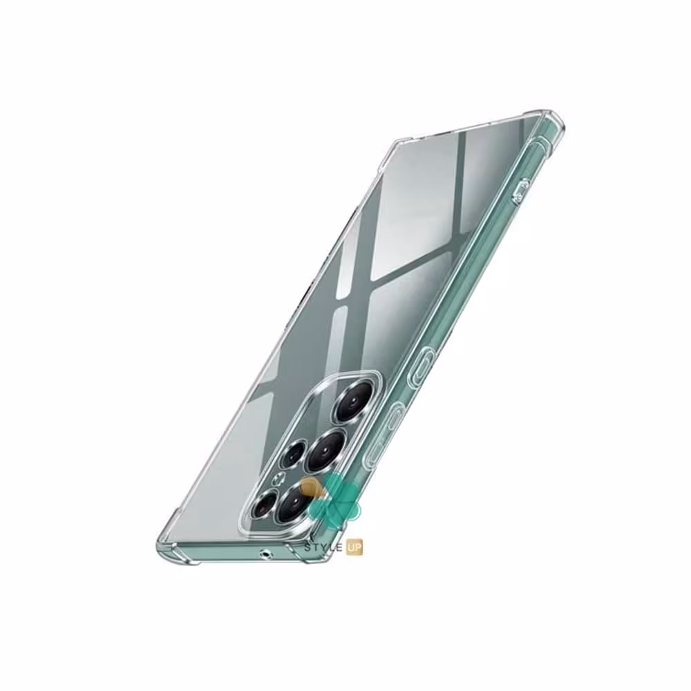 قاب گوشی ایربگ دار مدل محافظ لنز دار مناسب Samsung Galaxy S23 Ultra