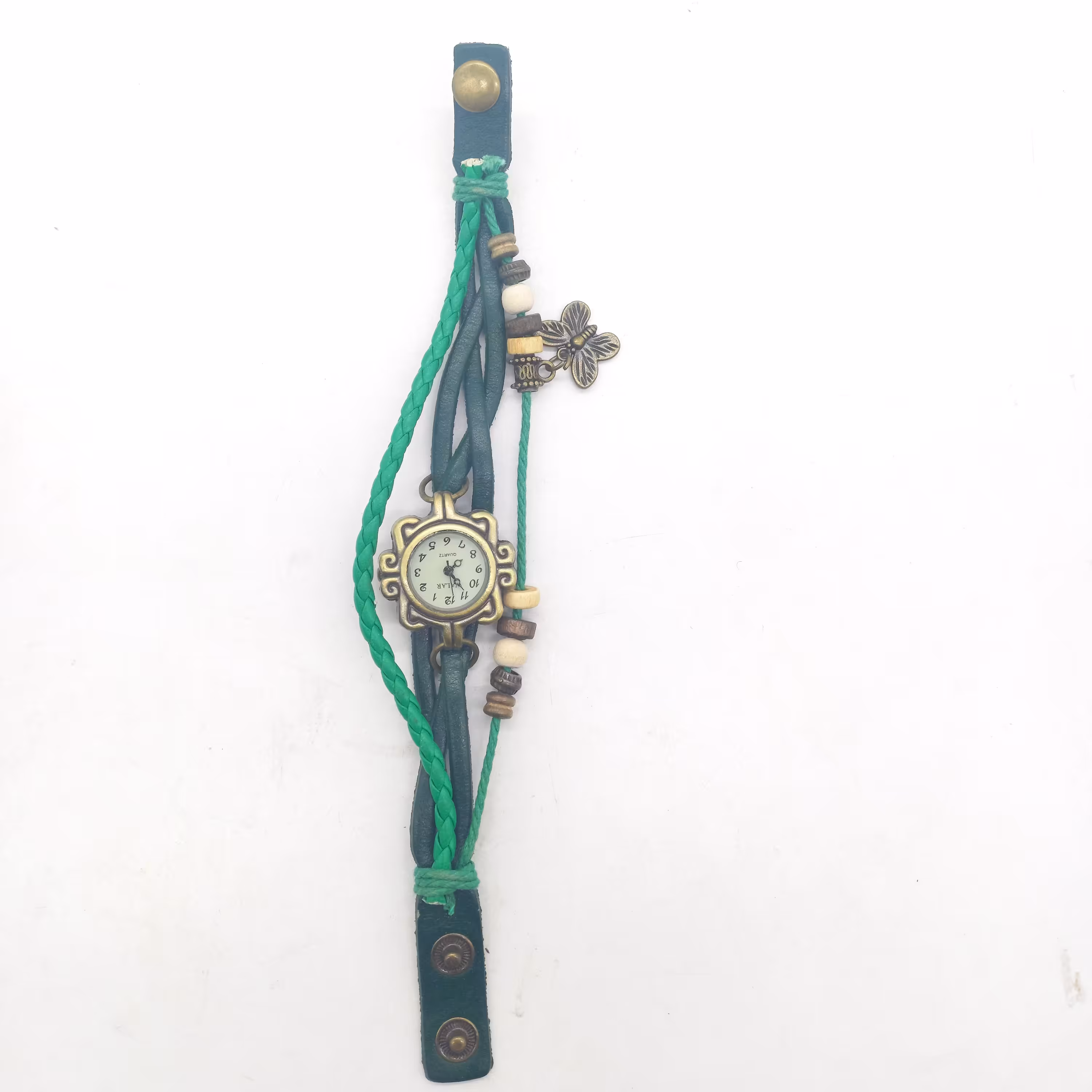 ساعت طرح سنتی رنگ سبز کد412