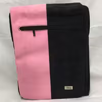 کیف سه کاره لپ تاپ Gbag رنگ ترکیبی صورتی-مشکی مناسب لپ تاپ تا 15 اینچ