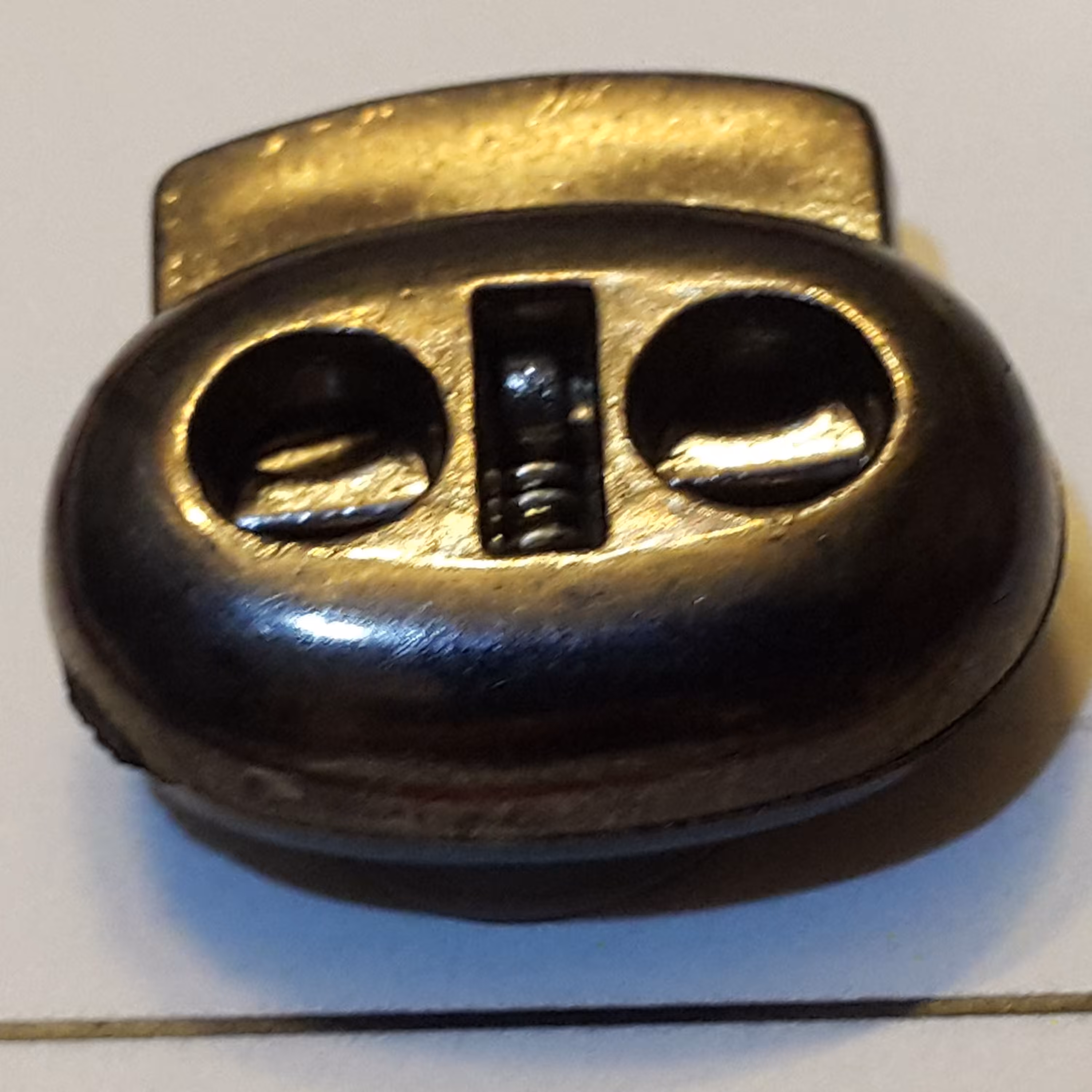 استوپر فنری دو سوراخ، عمده، خارجی، طرح فلز، بسته بندی 500 عددی