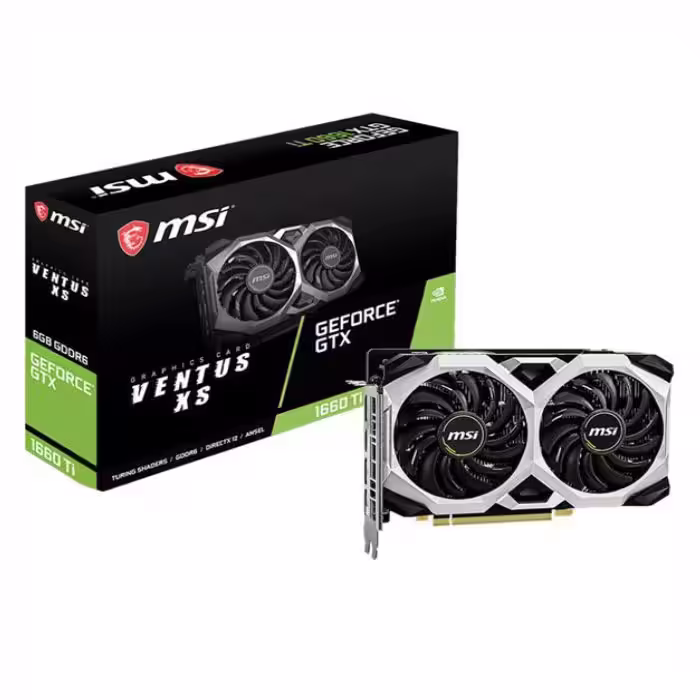 کارت گرافیک ام اس ای GeForce GTX 1660 Ti VENTUS XS 6G OC