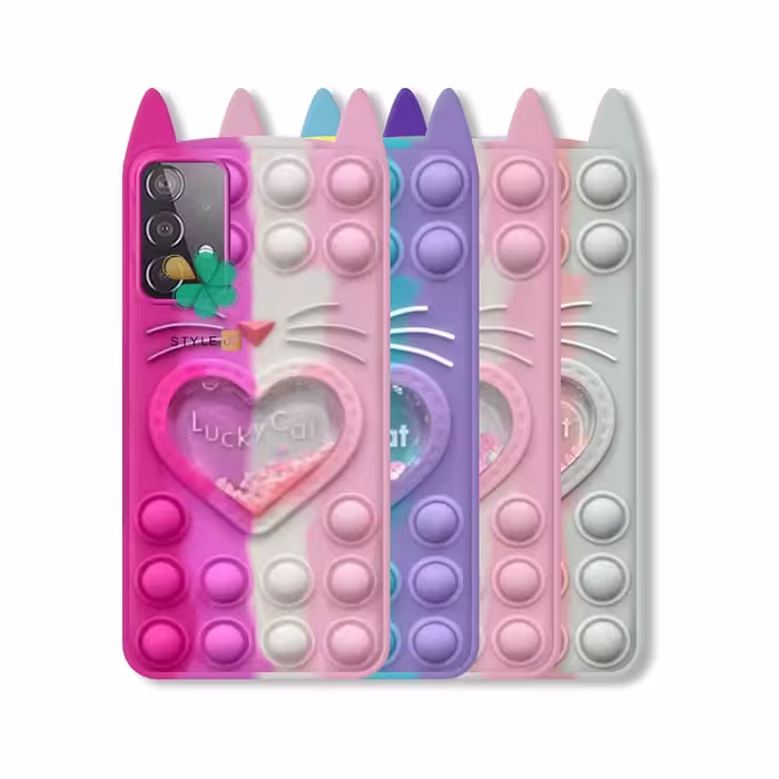 قاب فیجت گوشی سامسونگ Samsung A33 5G طرح Lucky Cat