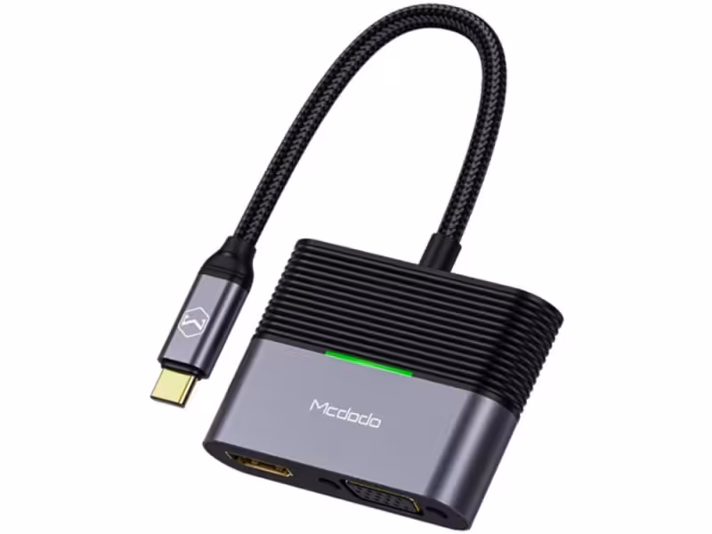 هاب آداپتور چندکاره تایپ سی مک دودو Mcdodo HU-772 3in1 Type-C Hub