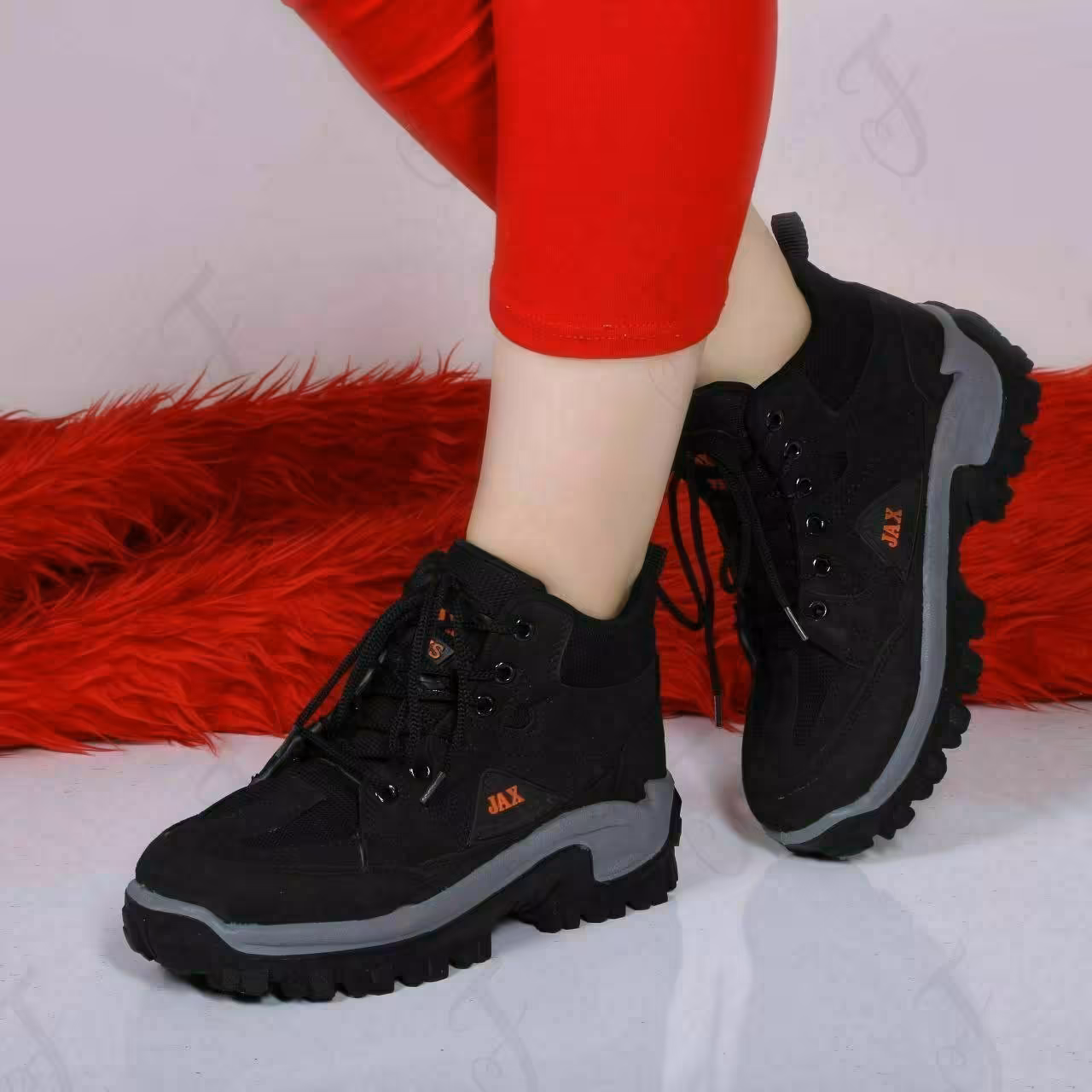 کفش ست زوج زنانه و مردانه نیم ساق جکس سایز 36 تا45 