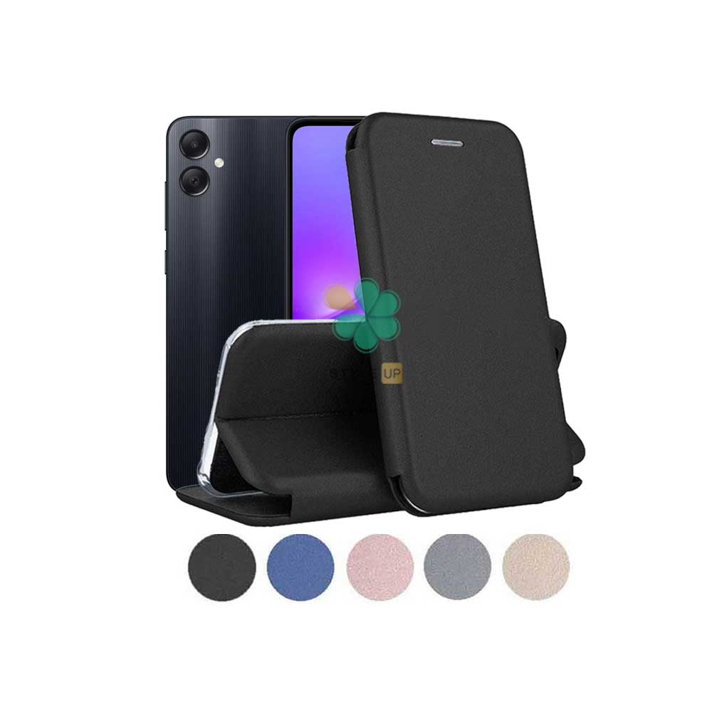 کیف گوشی چرمی کلاسوری مناسب سامسونگ Galaxy A05