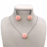 نیم ست زنانه استیل طرح رز 