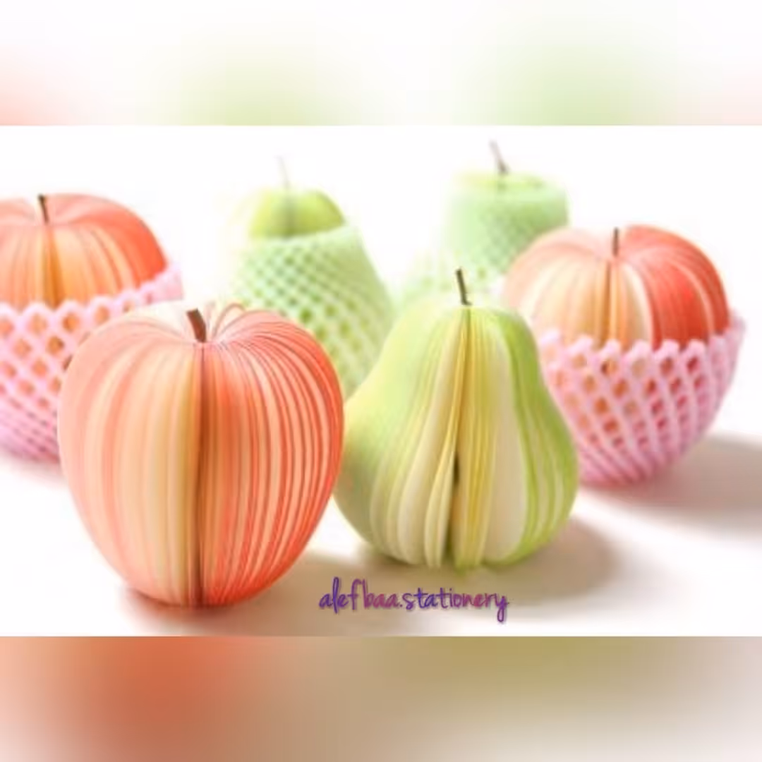 دفتر یادداشت چسبی طرح میوه