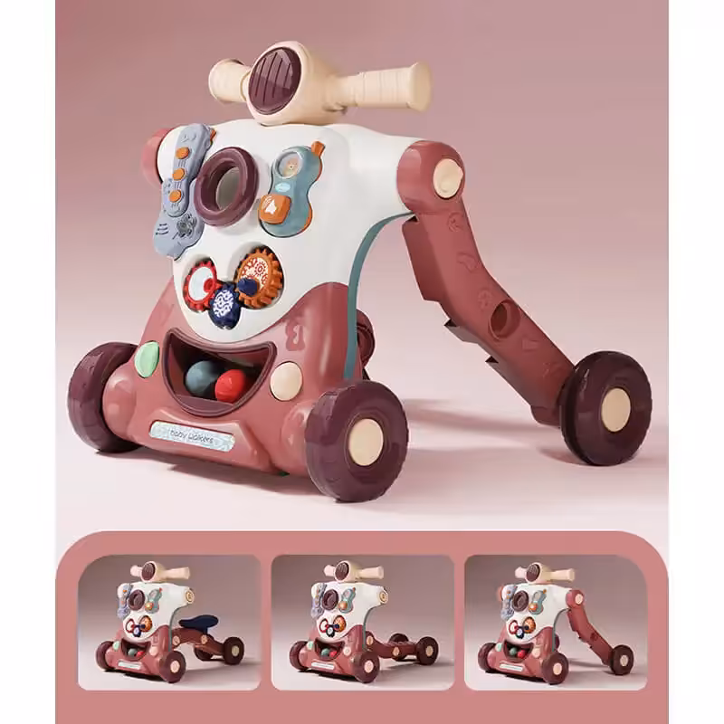 واکر کودک 4 در 1 کیکابو مدل KIKKA BOO Robo Beige کد 5994021