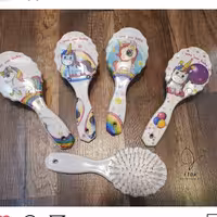 برس کوچک دخترانه طرح یونیکورن ( اسب تک شاخ )