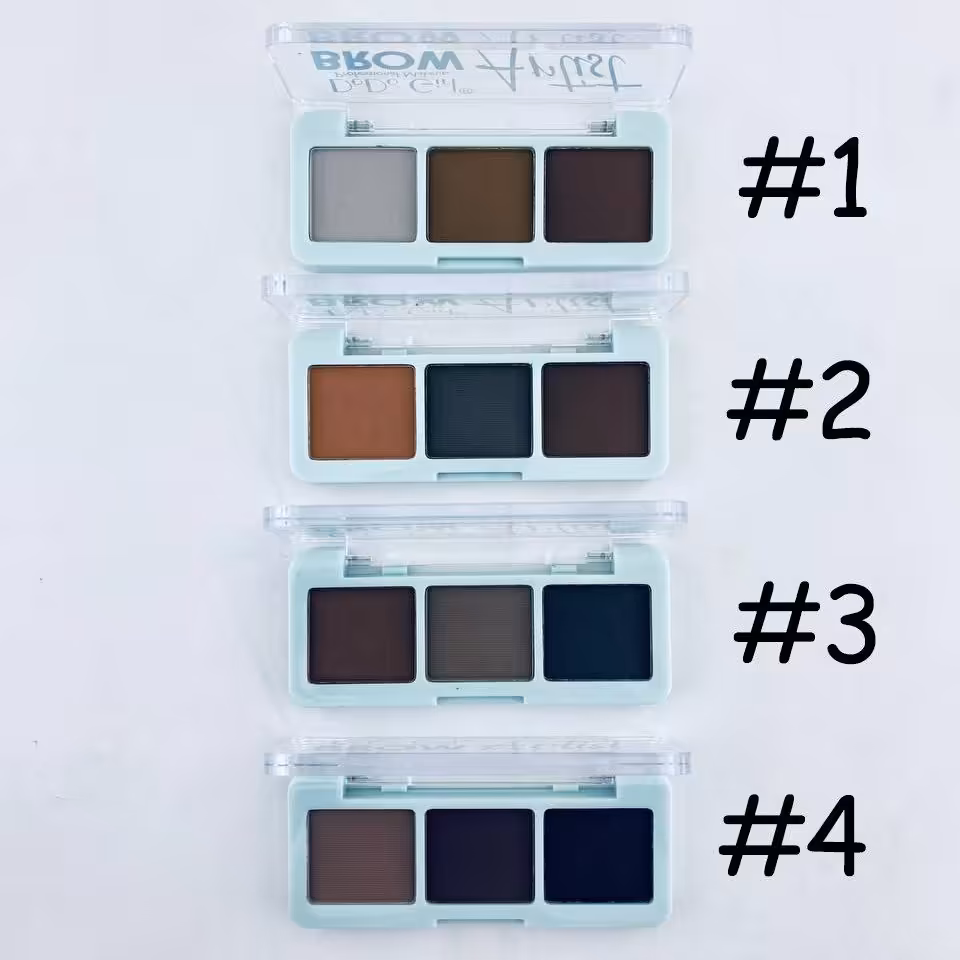 پالت سایه ابرو 3 رنگ دودوگرل 