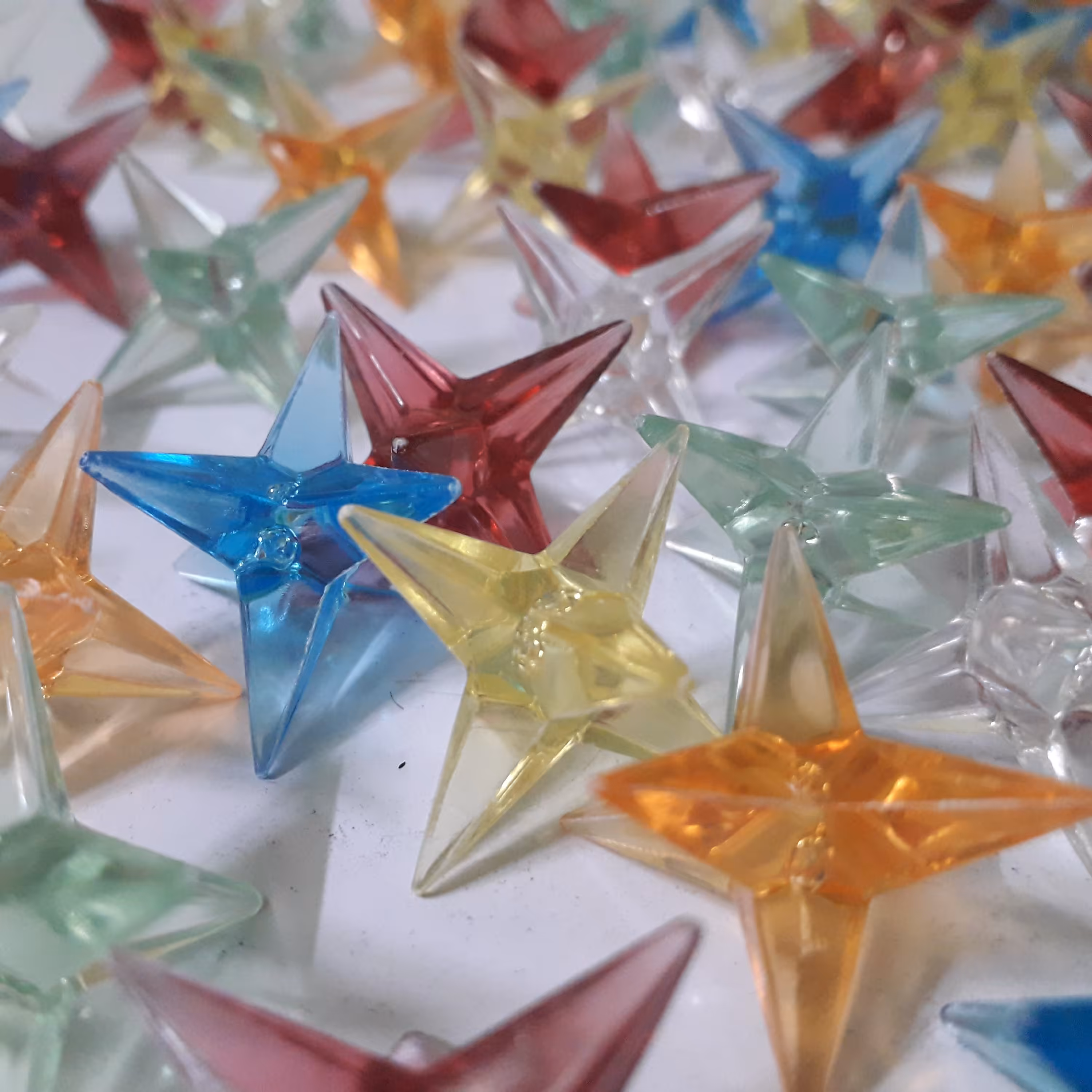 ستاره شفاف پلاستیکی
