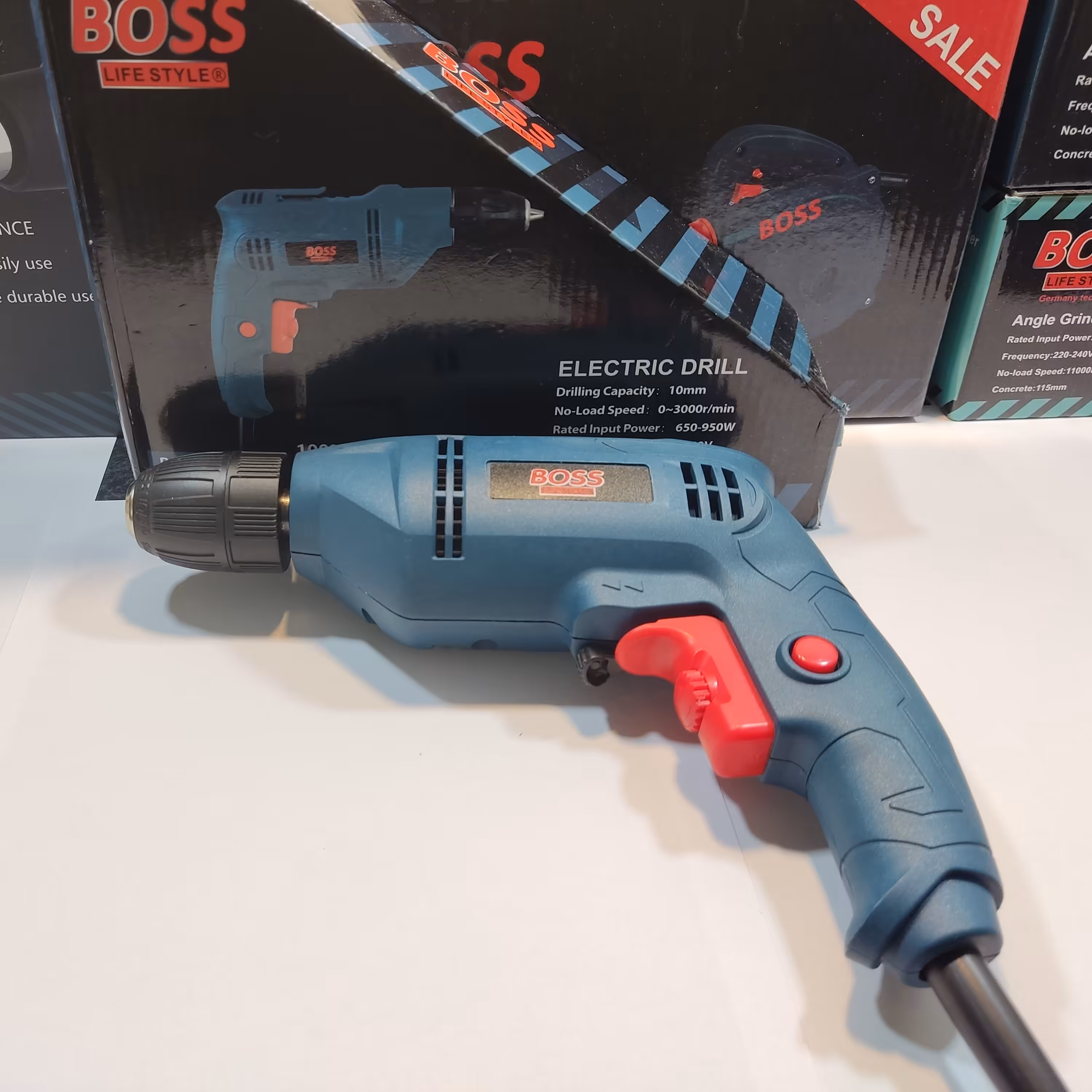 دریل 10 برقی باس دیمر دار 