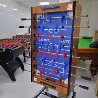 فوتبال دستی تاشو مدل S5 بلبرینگی کف آبی المپیک اسپرت