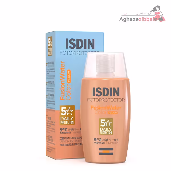 ضد آفتاب ایزدین فیوژن واتر رنگی spf50