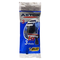خودتراش بیک مدل astor 3 بسته سه عددی