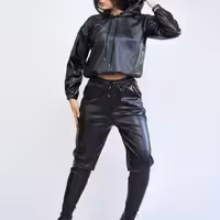 ست تمام چرم تک رنگ با کیفیت عالی