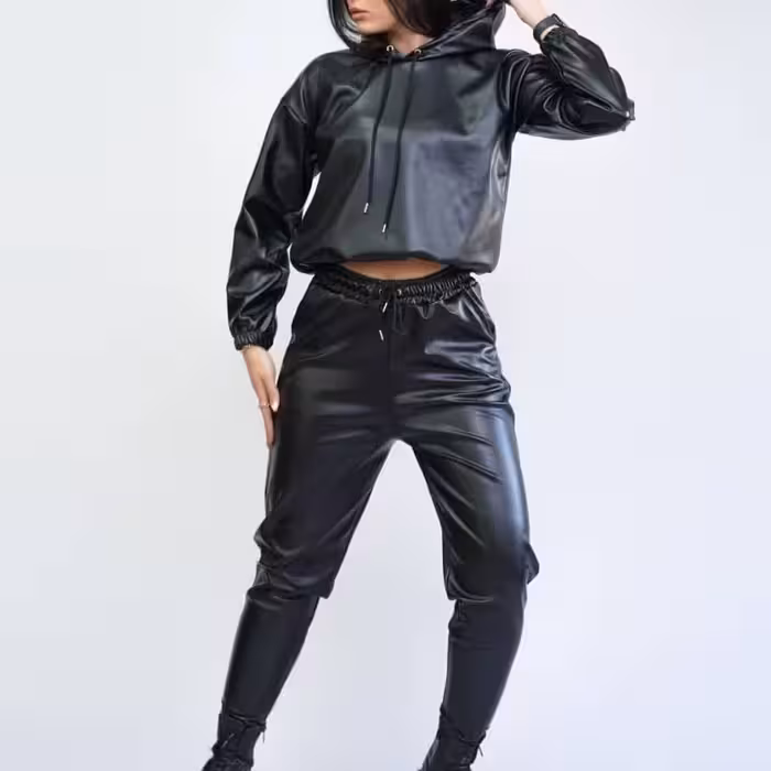 ست تمام چرم تک رنگ با کیفیت عالی