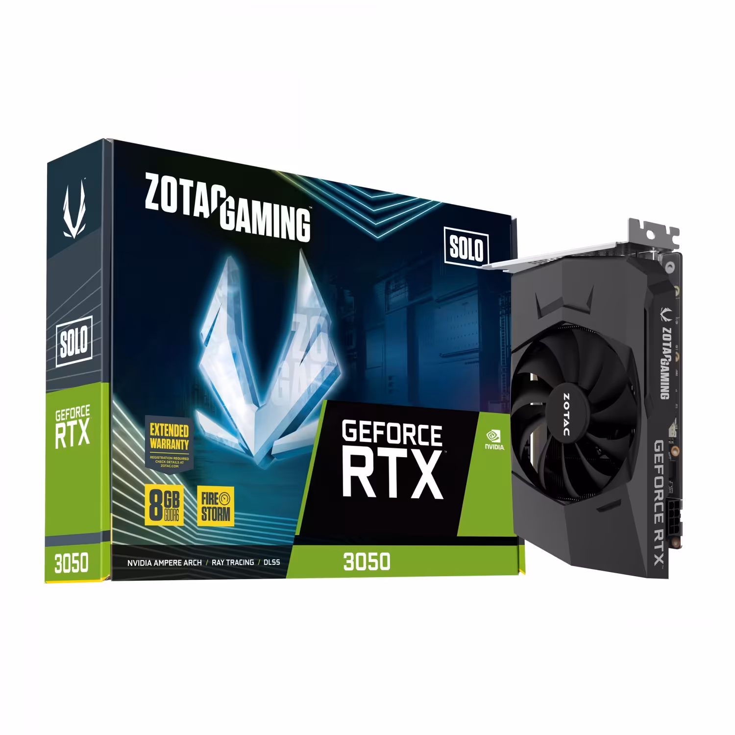 خرید کارت گرافیک Zotac RTX 3050 Solo 6GB با بهترین قیمت