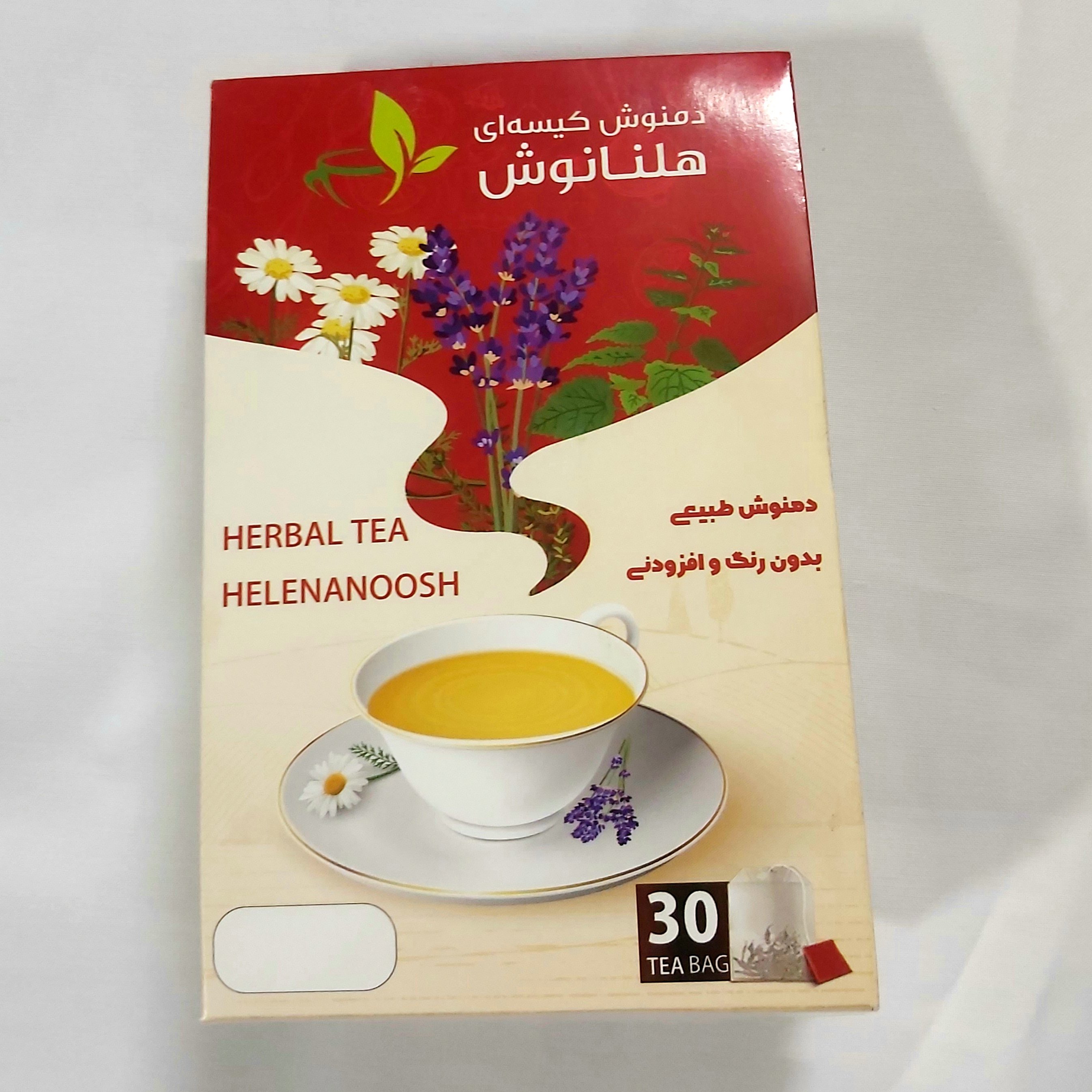 دمنوش نعناع و لیمو کیسه ای 30 عددی