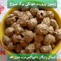 زیتون پرورده پرگردو با زیتون بی هسته رودبار (1کیلویی)