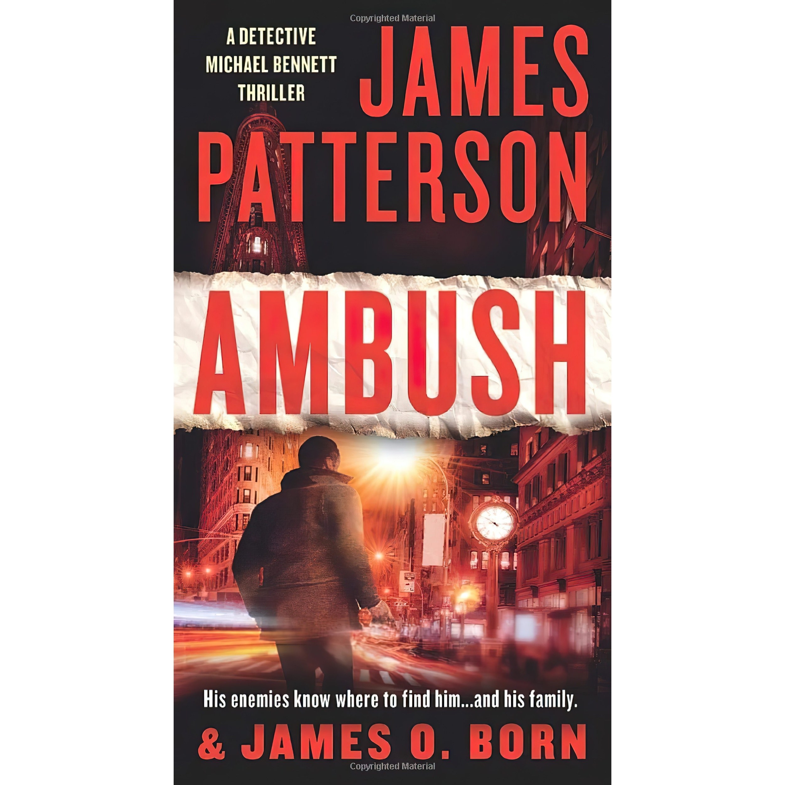 کتاب زبان اصلی Ambush A Michael Bennett Thriller