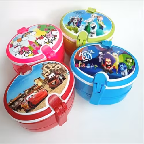 ظرف غذا در طرح های مختلف 