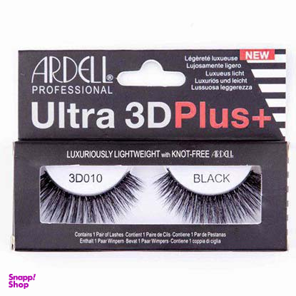 مژه آردل (Ardell) مدل 3D Ultra Plus با مو طبیعی کد 010