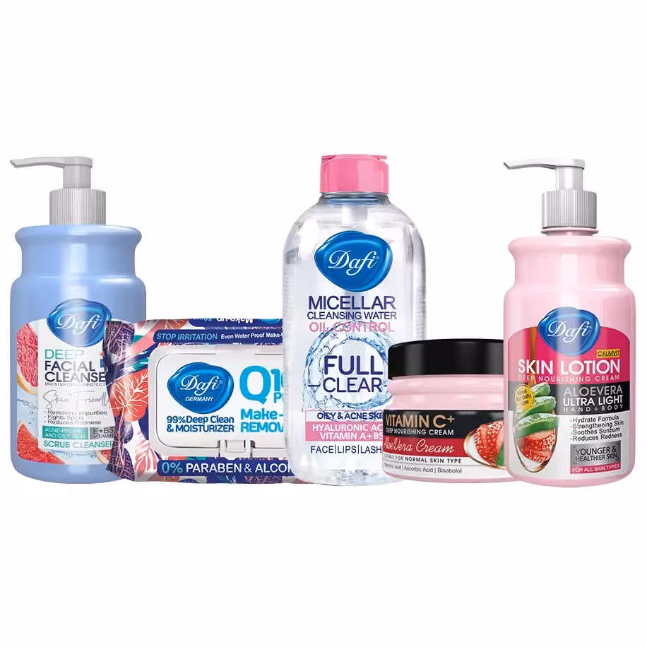 پک مراقبت پوست چرب برند  دافی