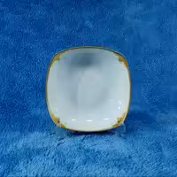 بشقاب خورش خوری سایز 21 چینی لورین طرح کوکب بسته 6 عددی