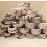 شات بتنی کوچیک مناسب شمع وارمرقابل شستشو