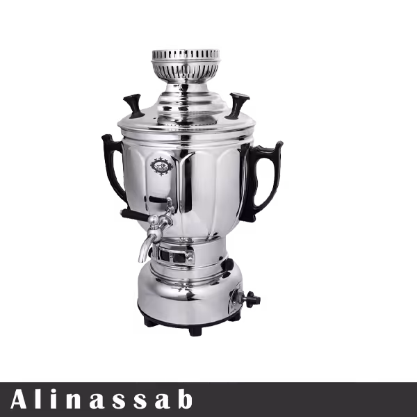 سماور گازی عالی نسب مدل پگاه 4 لیتری