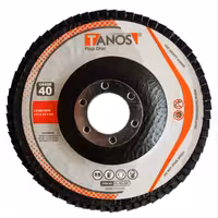 مجموعه 10 عددی سنباده فلاپ دیسک تانوس زبری 80