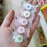 آبنبات نعنایی آدرین طرح ژاپنی میکس(یک کیلو) ابنبات نعنایی خنک طرح خارجی طرح گل