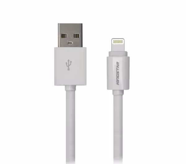 کابل تبدیل USB به لایتنینگ کینگ استار مدل K01i طول 0.2 متر
