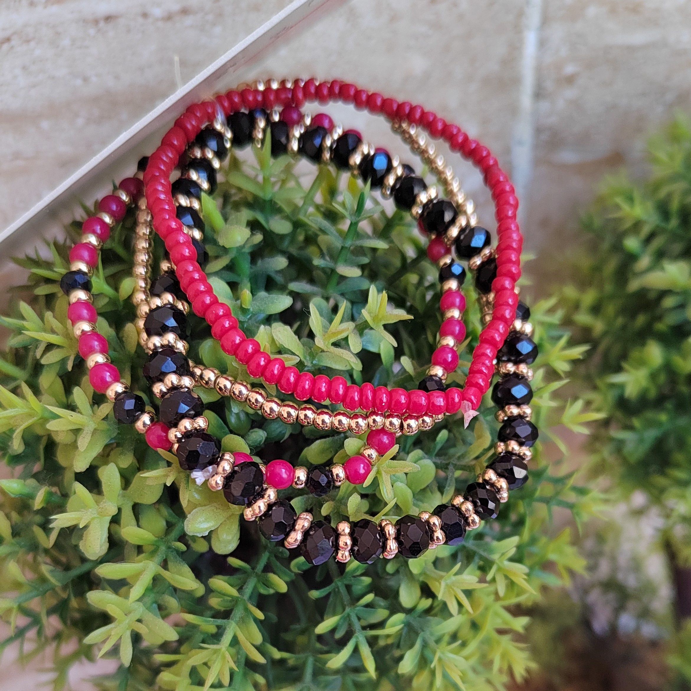 دستبند 4تیکه ای. برندaccessories. ارسال رایگان