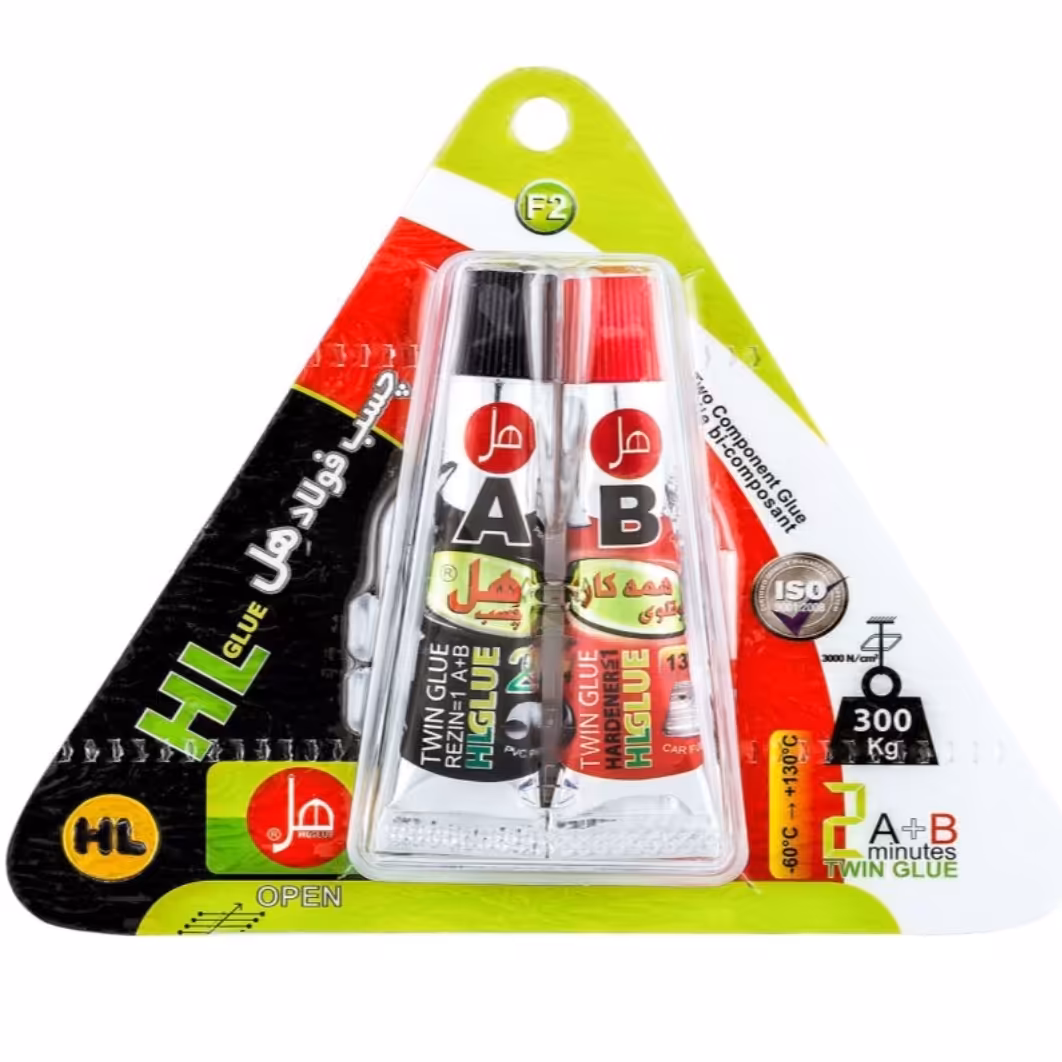 چسب هل فولادی بزرگ 14گرمی تاریخ دار محصول فروشگاه وهاب زاده 