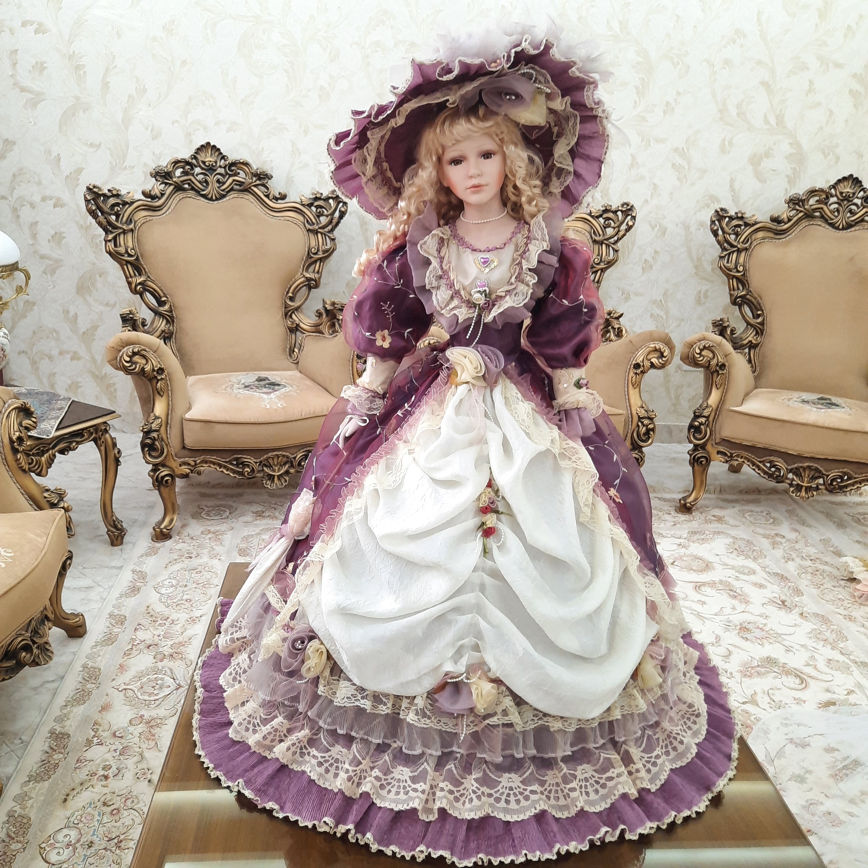 عروسک پرنسس سرامیکی کد ( 304)