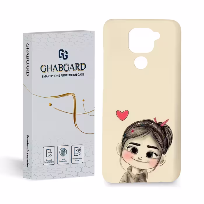 گارد قاب کاور دخترانه مدل g1147 مناسب برای گوشی موبایل شیائومی note 9 