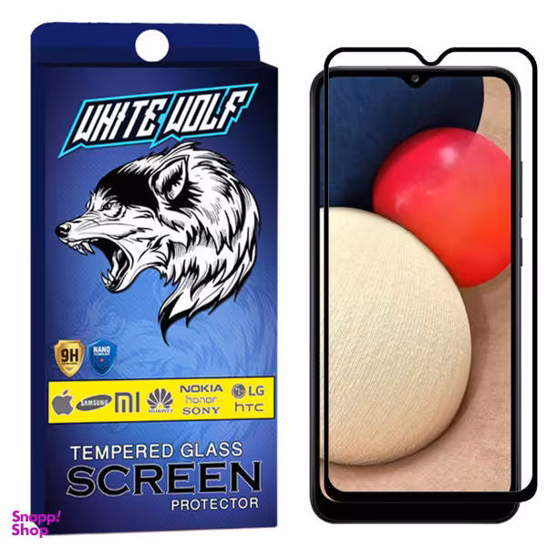 محافظ صفحه نمایش وایت ولف مدل WGF2 مناسب برای گوشی موبایل سامسونگ Galaxy A02s