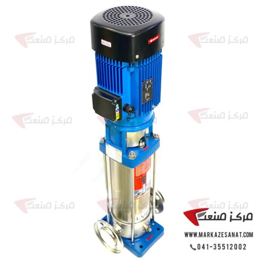 پمپ طبقاتی بدنه استیل DVM5-14T دیزل ساز 3 اسب سه فاز