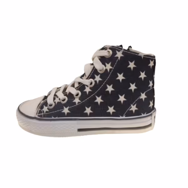 کفش آلستار بچه گانه مدل ستاره سفید کد 8807