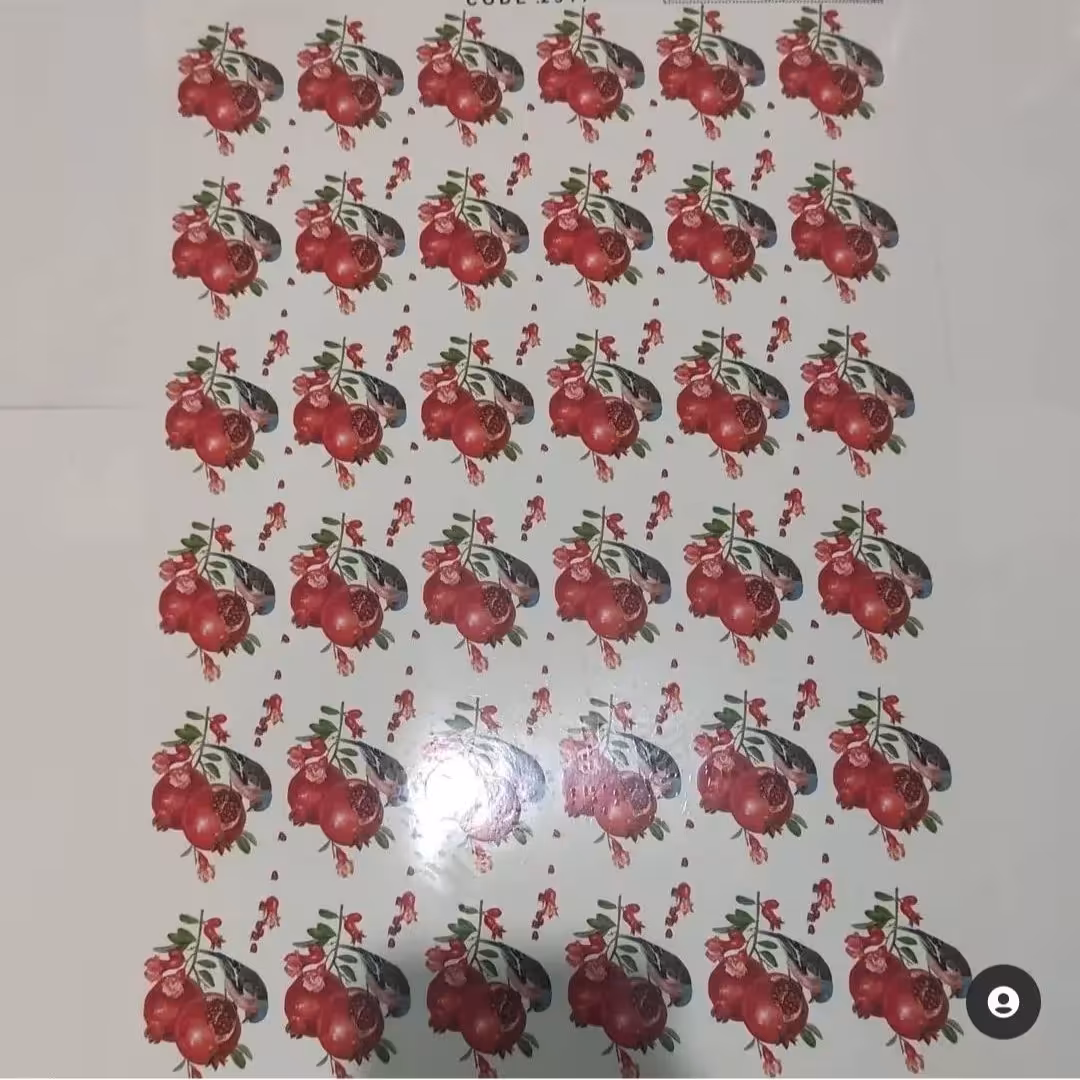 ترانسفر گل انار