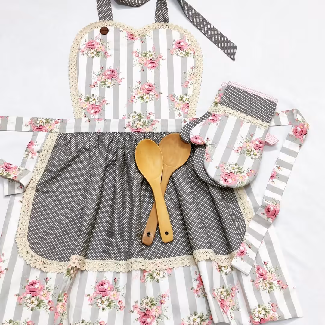 ست پیشبندودستکش فر 