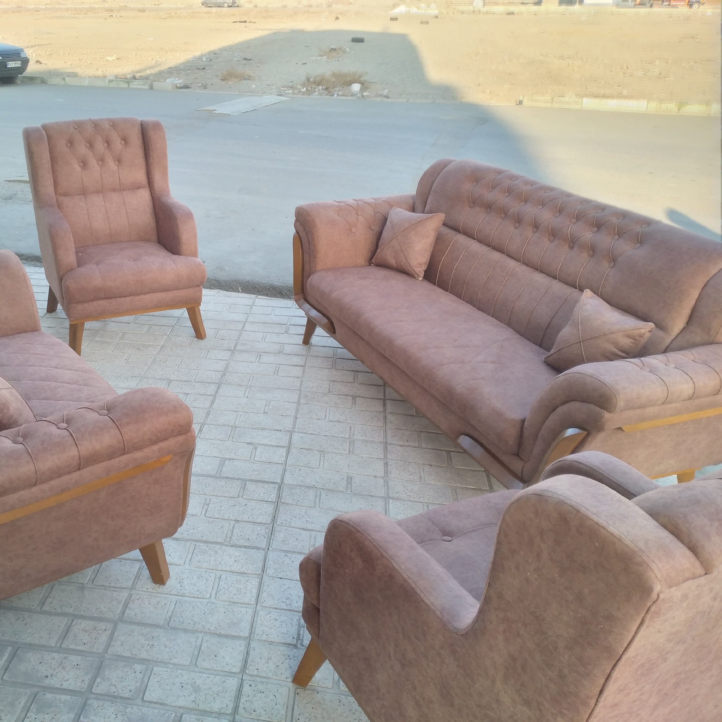 مبل مدل مارشال راحتی ست 7 نفره
