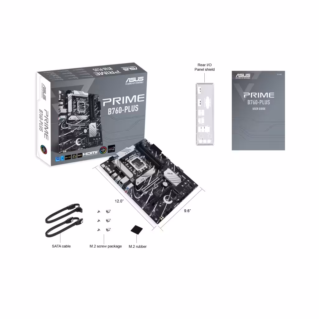 قیمت و خرید مادربرد ایسوس مدل ASUS PRIME B760-PLUS D4